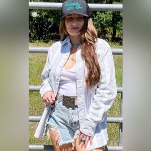 Wrangler Pearl Snap Vintage Striped